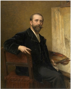 Self-portrait by Karel Ooms