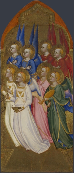 Seraphim, Cherubim and Adoring Angels by Jacopo di Cione