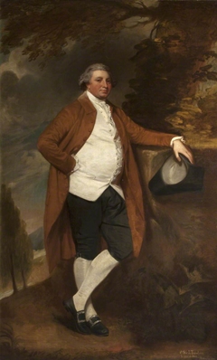 Sir John Trevelyan, 4th Bt (1734-1828) by George Romney