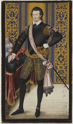 Sir Robert Dudley, Duke of Northumberland by Nicholas Hilliard