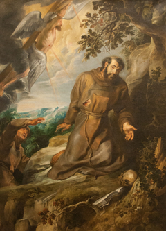 St Francis of Assisi Receiving the Stigmata by Peter Paul Rubens