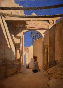 Street of Gafsa by Hippolyte Casimir Gourse