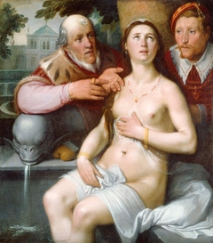 Susanna and the Elders by Cornelis Cornelisz. van Haarlem