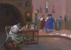 Tanagra Workshop by Jean-Léon Gérôme