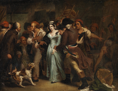 The Arrest of Charlotte Corday by Ary Scheffer