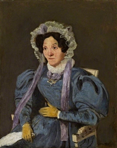 The Artist's Mother (Marie Françoise Oberson, 1769 - 1851) by Jean-Baptiste-Camille Corot