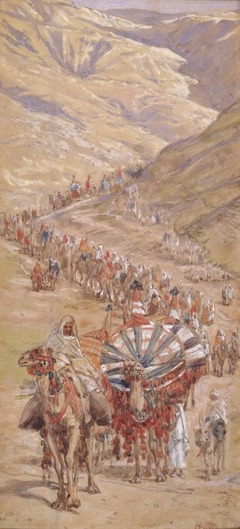 The Caravan of Abram by James Tissot