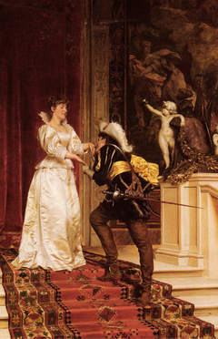 The Cavalier's Kiss by Frédéric Soulacroix