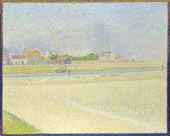 The Channel of Gravelines, Grand Fort-Philippe by Georges Seurat