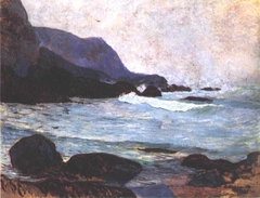 The Coast of Bellangenay by Paul Gauguin