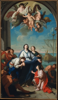 The Departure of Saints Paula and Eustochium for the Holy Land by Giuseppe Bottani