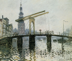 The Drawbridge by Claude Monet