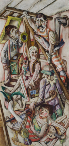 The Dream by Max Beckmann