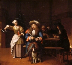 The Empty Jug by Pieter de Hooch