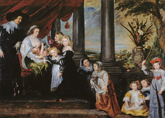 The Family of Sir Balthasar Gerbier by Peter Paul Rubens