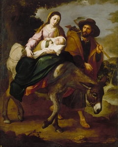 The Flight into Egypt by Bartolomé Esteban Murillo