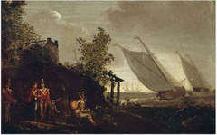 The French in Killala Bay by William Sadler