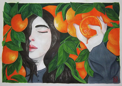 The Girl Who Likes Oranges by Nandita Pal