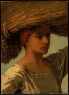 The Gleaner by William Morris Hunt