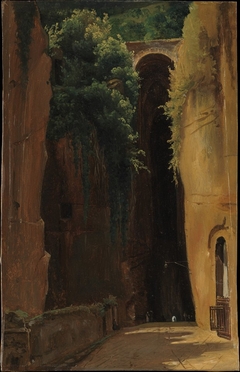 The Grotto of Posillipo, Naples by Gustaf Söderberg