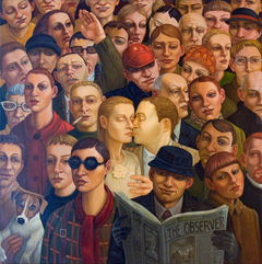 The Kiss by Bernardien Sternheim