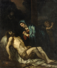 The lamentation over the dead Christ by Jan Thomas van Ieperen