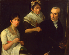 The Painter's Family by Francisco Lacoma Sans