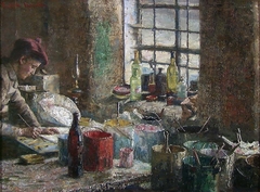 The Painter's Workshop by Fredrik Kolstø