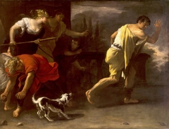 The Parable of the Prodigal Son: Driven out by his Former Companions by Luca Giordano