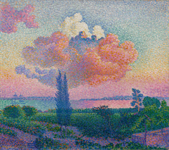 The Pink Cloud by Henri-Edmond Cross