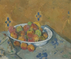 The Plate of Apples by Paul Cézanne