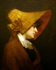 The Poke Bonnet by Charles Noel Flagg