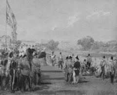 The Presentation of Crimean Medals by Queen Victoria, 18th May 1855 by George Housman Thomas