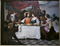 The Prodigal Son Feasting by Bartolomé Esteban Murillo