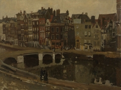 The Rokin in Amsterdam by George Hendrik Breitner