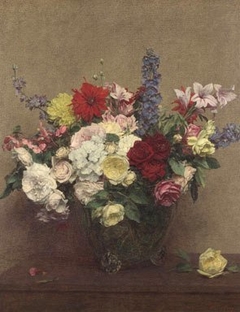 The Rosy Wealth of June by Henri Fantin-Latour
