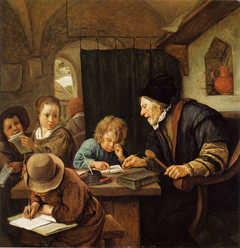 The School by Jan Steen