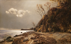 The Shore at Moesgård by Janus la Cour