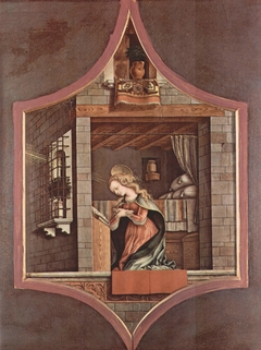 The Virgin Annunciate by Carlo Crivelli