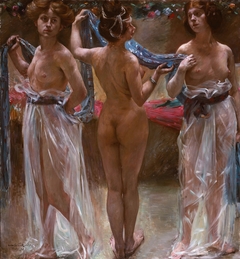 Three graces by Lovis Corinth