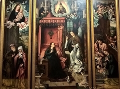 Triptych of Incarnation by Joos van Cleve