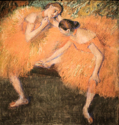 Two Dancers by Edgar Degas