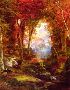 Under the Trees by Thomas Moran