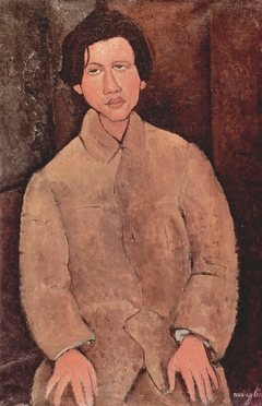 Portrait of Chaïm Soutine by Amedeo Modigliani