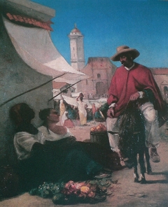 Plaza Mayor, Caracas by Camille Pissarro