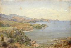 Untitled (Western Coast of Tasman Bay) by Francis Fortescue Croft Huddleston