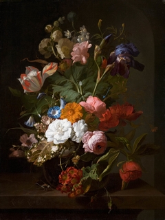 Vase of flowers by Rachel Ruysch