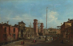 Venice: The Arsenal by Francesco Guardi