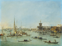 Venice: The Dogana with the Giudecca by Francesco Guardi