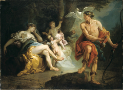 Venus and Adonis by Johann Zoffany